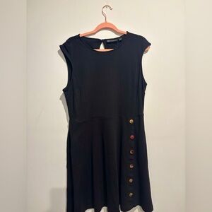 NY&Co sleeveless black dress